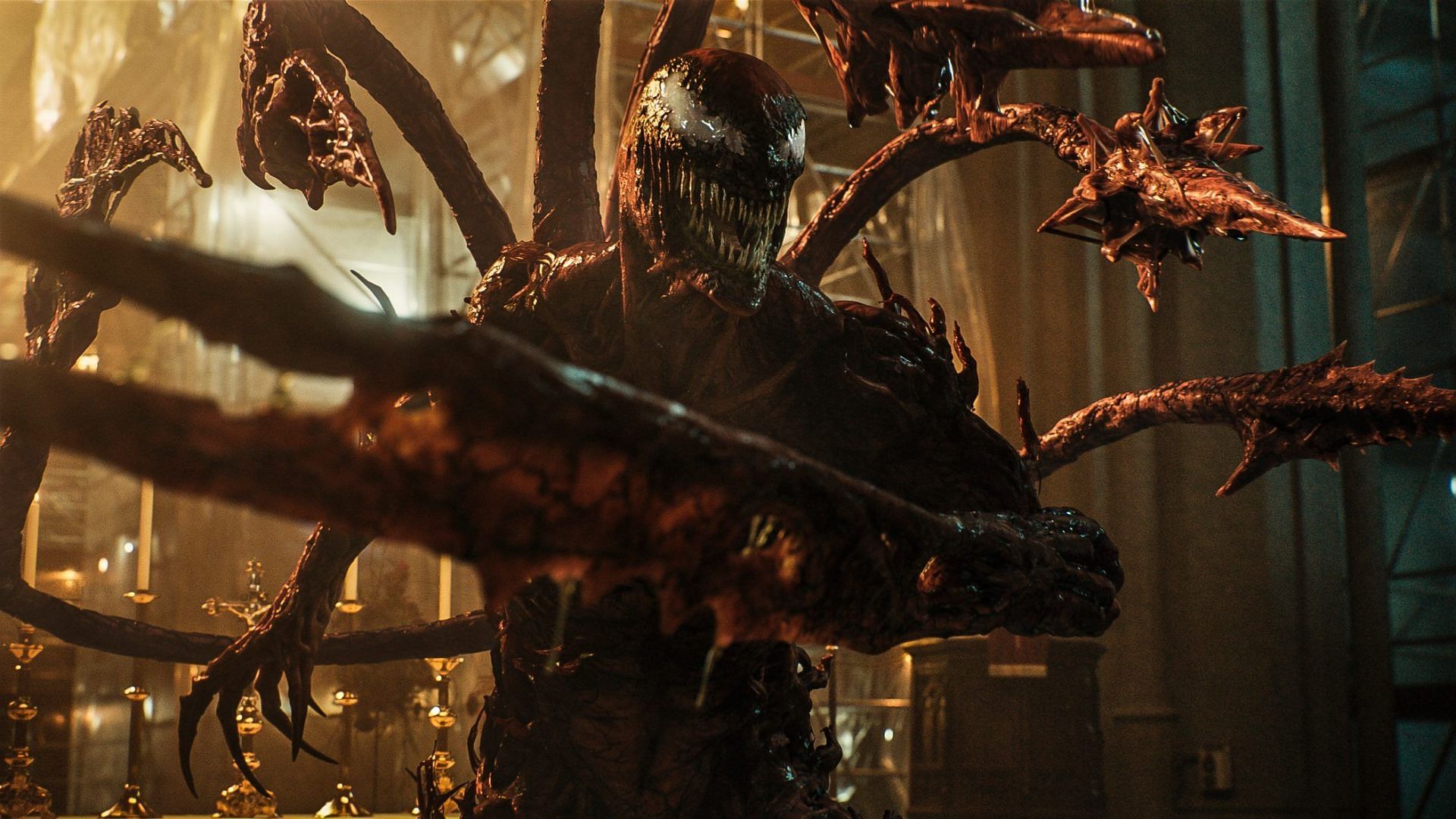 Carnage in &#039;Venom: Let There Be Carnage&quot; (Image via Sony)
