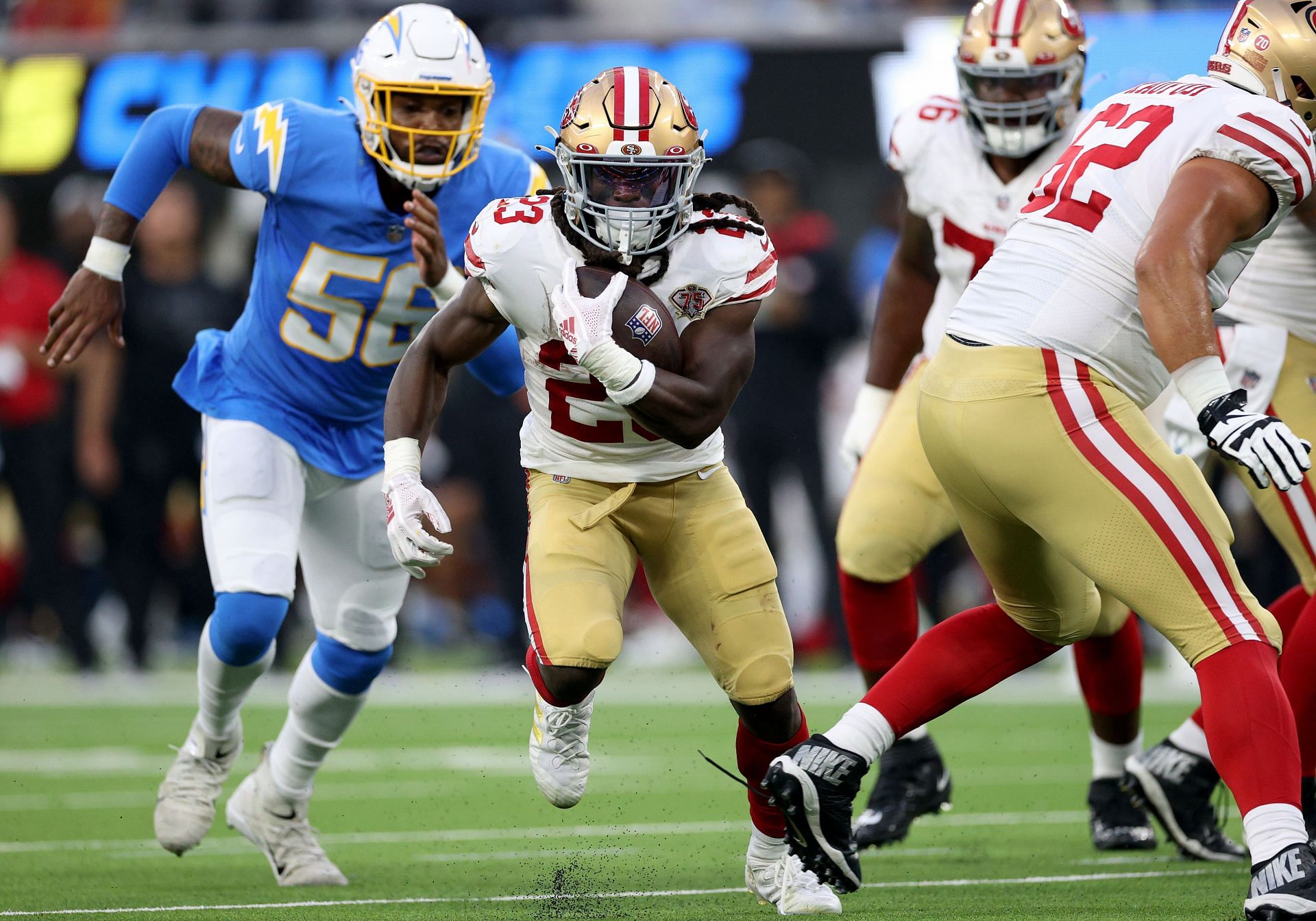 San Francisco 49ers v Los Angeles Chargers