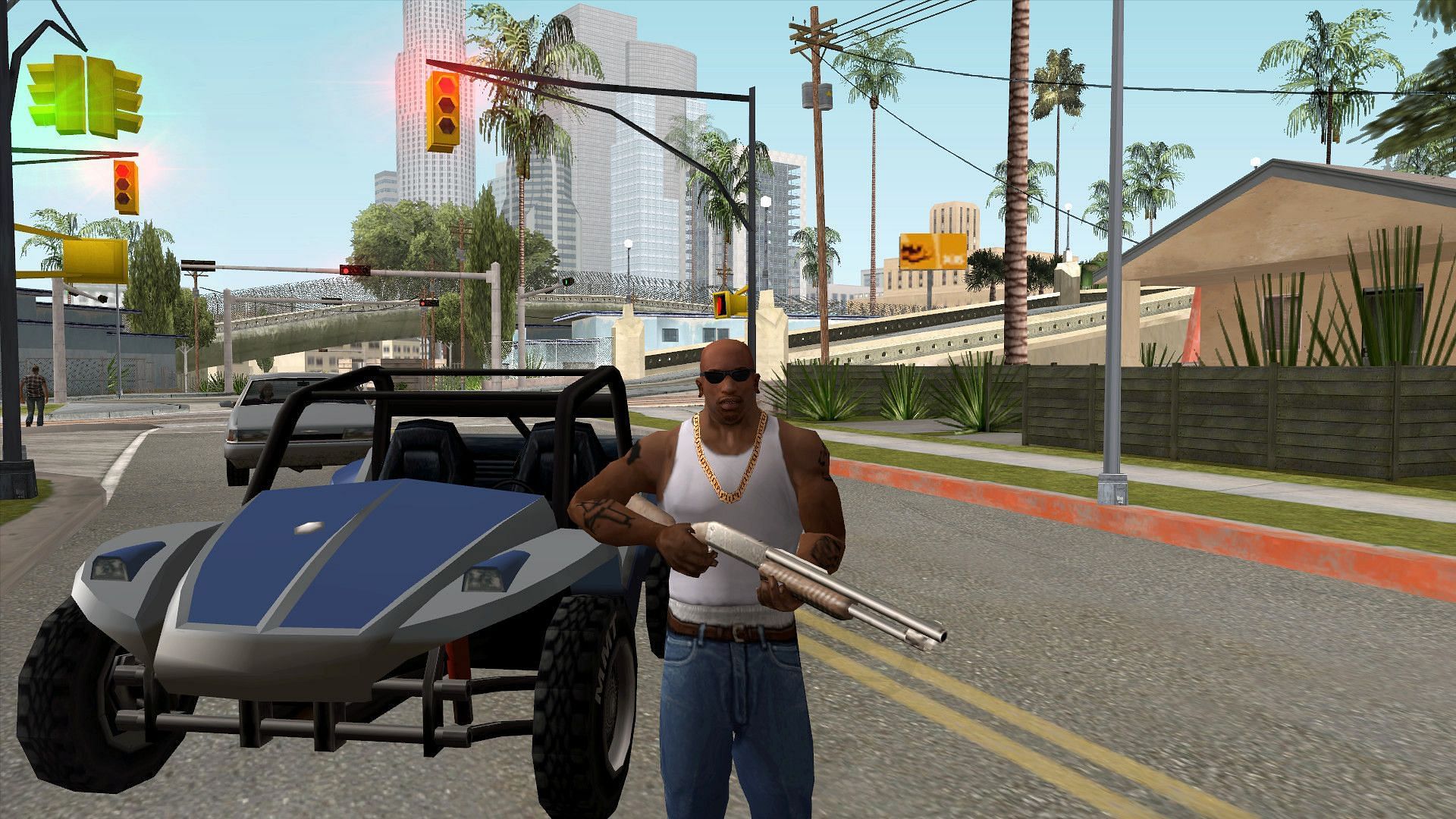 GTA San Andreas is the most popular out of these three titles (Image via Rockstar Games)