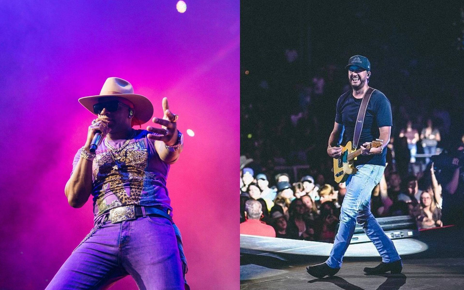 Jimmie Allen and Luke Bryan to perform at &#039;New Year&#039;s Eve Live: Nashville&#039;s Big Bash&#039; (Image via Instagram/jimmieallen and lukebryan)