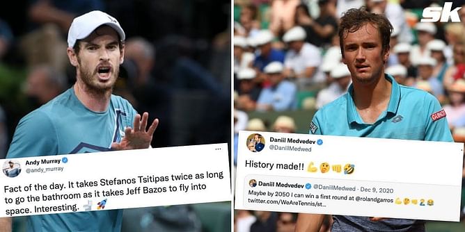 The top 5 funniest tweets from ATP players in 2021