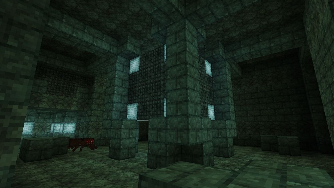 Ocean monuments are interesting locations under the sea, but the structures don&#039;t stop there (Image via Mojang)