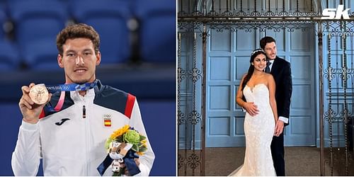 Carreno Busta tied the knot inn Gijon