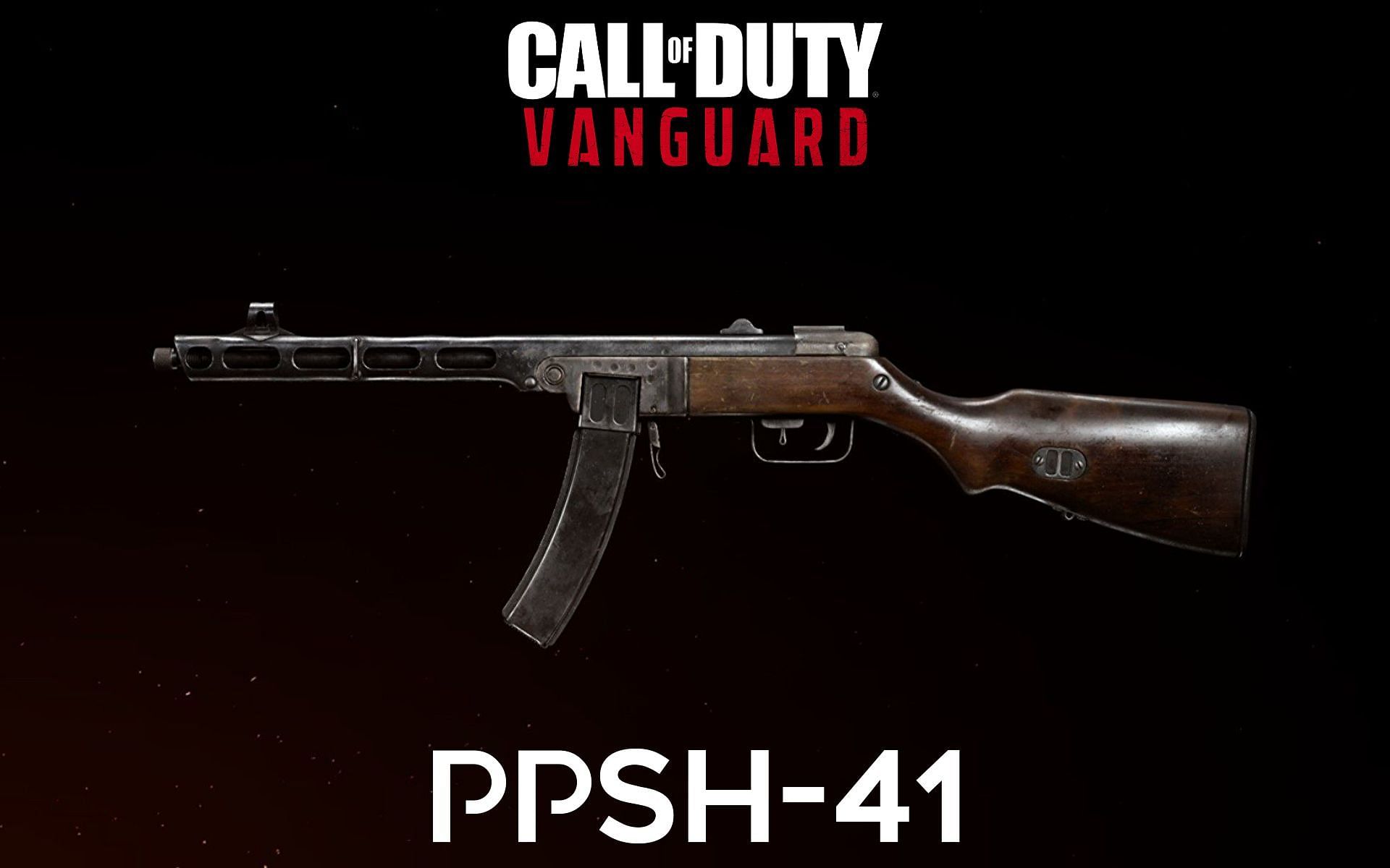PPSh-41 is one of the best SMGs in Call of Duty: Vanguard (Image by Activision)
