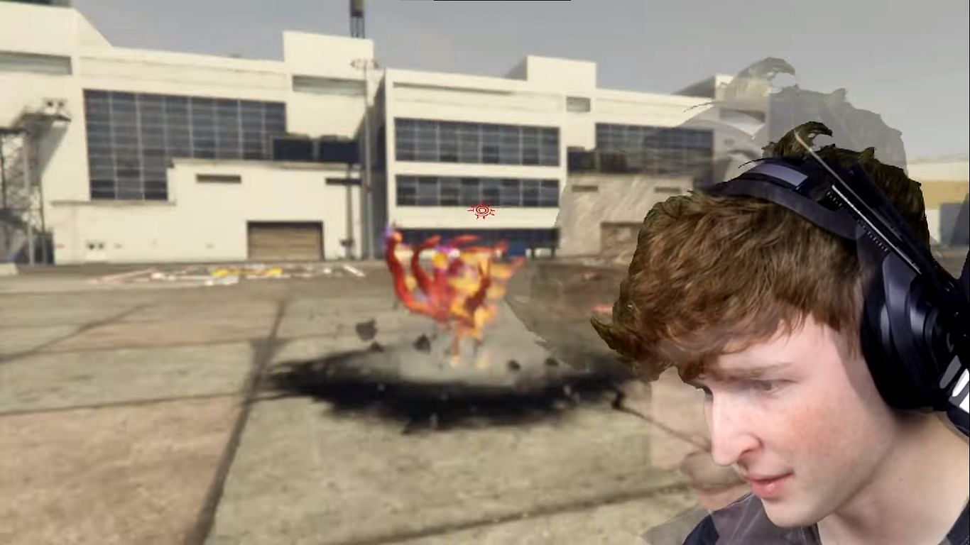 GTA 5 streamer Caylus becomes a Giga God using mods (Image via Caylus/Youtube)