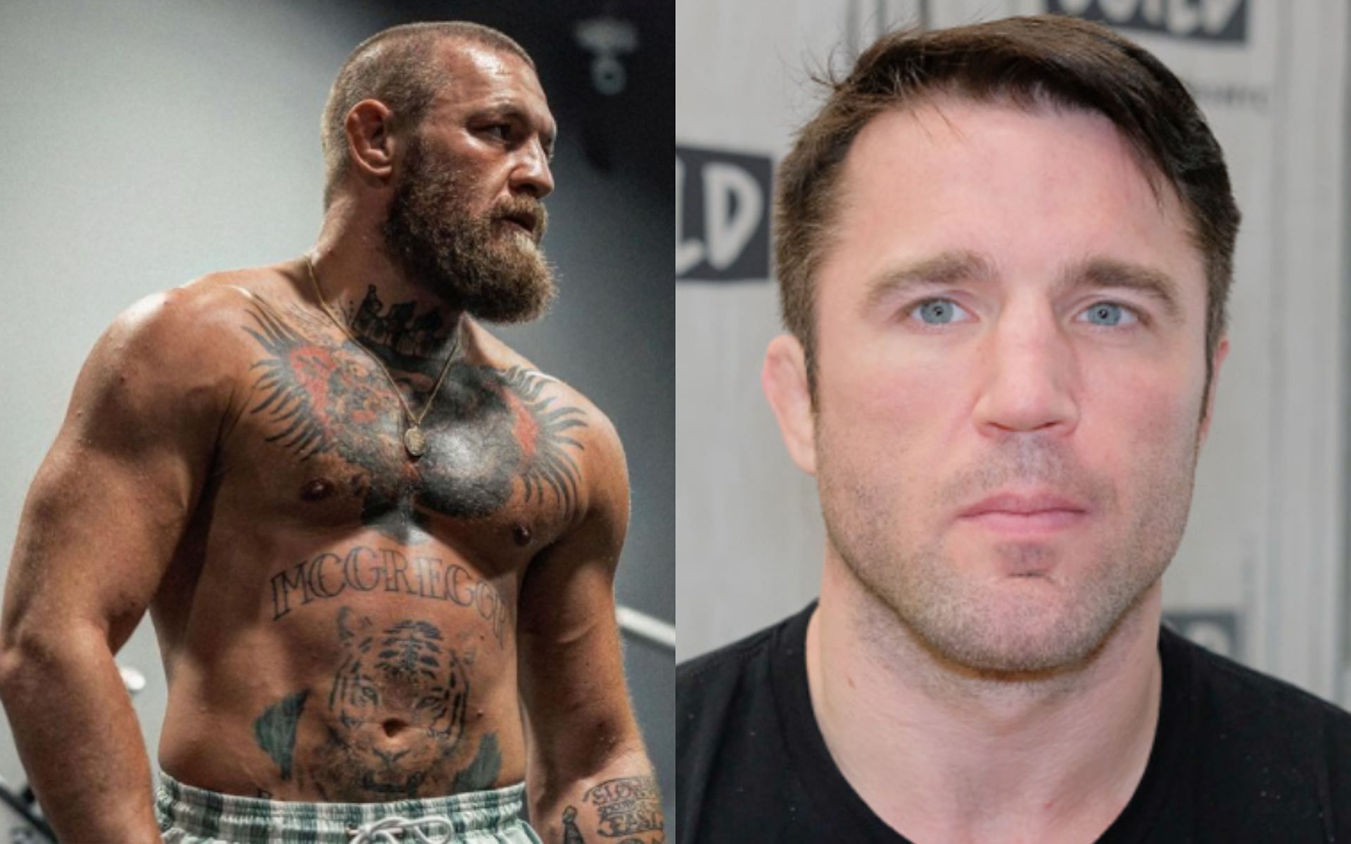 Conor McGregor (left); Chael Sonnen (right) (*Images courtesy: @thenotoriousmma Instagram; Getty)