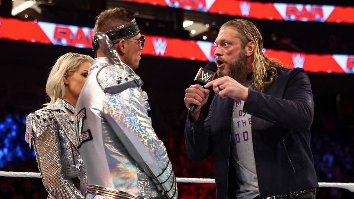 The Miz and Edge began a feud on RAW this past Monday