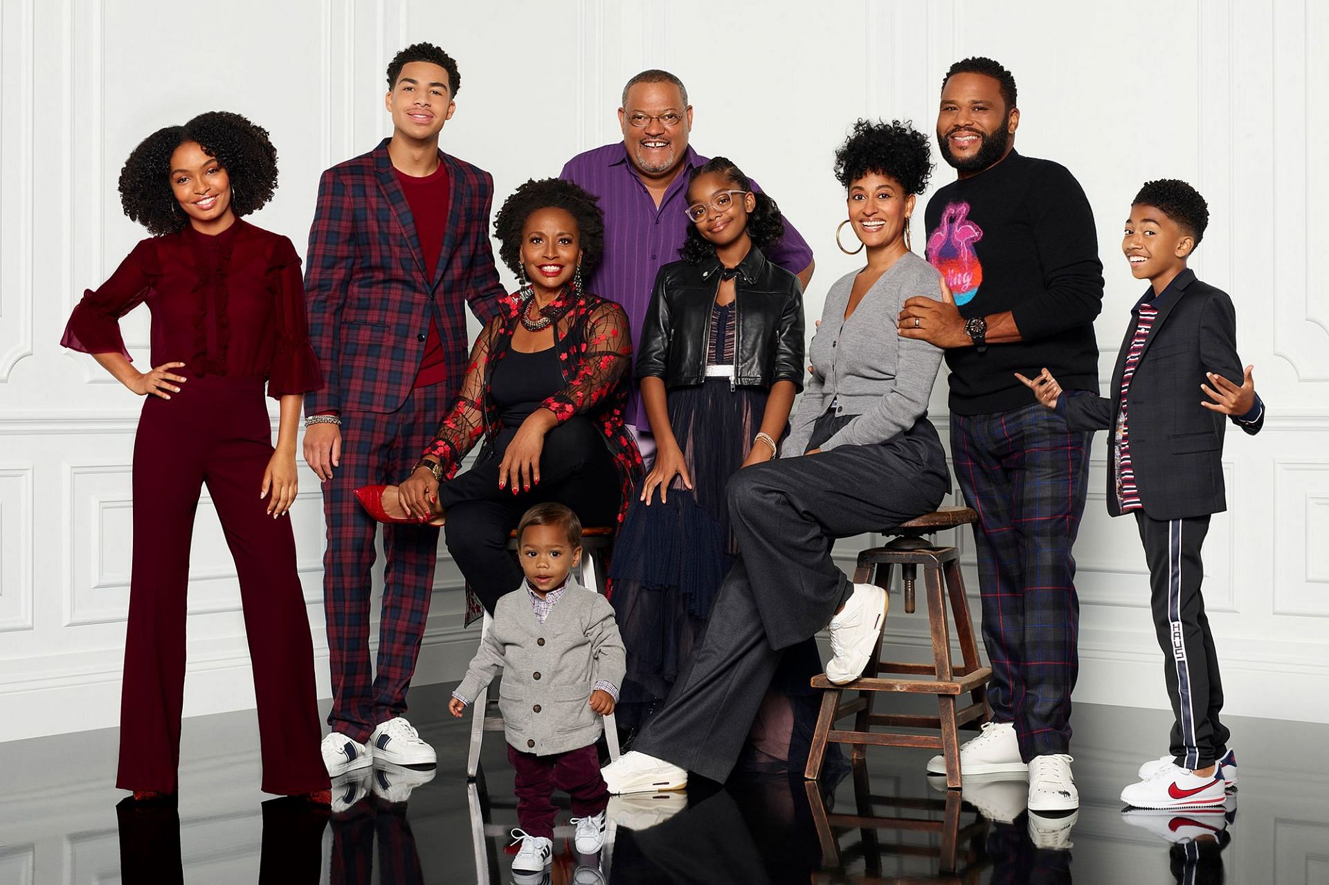 &#039;Black-Ish&#039; Season 8 cast members (Image via ABC)