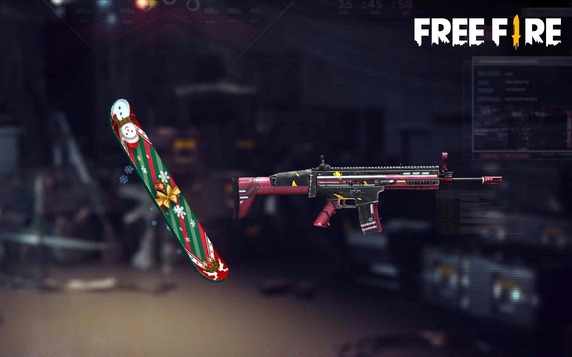 The two rewards for the redeem code (Image via Free Fire)