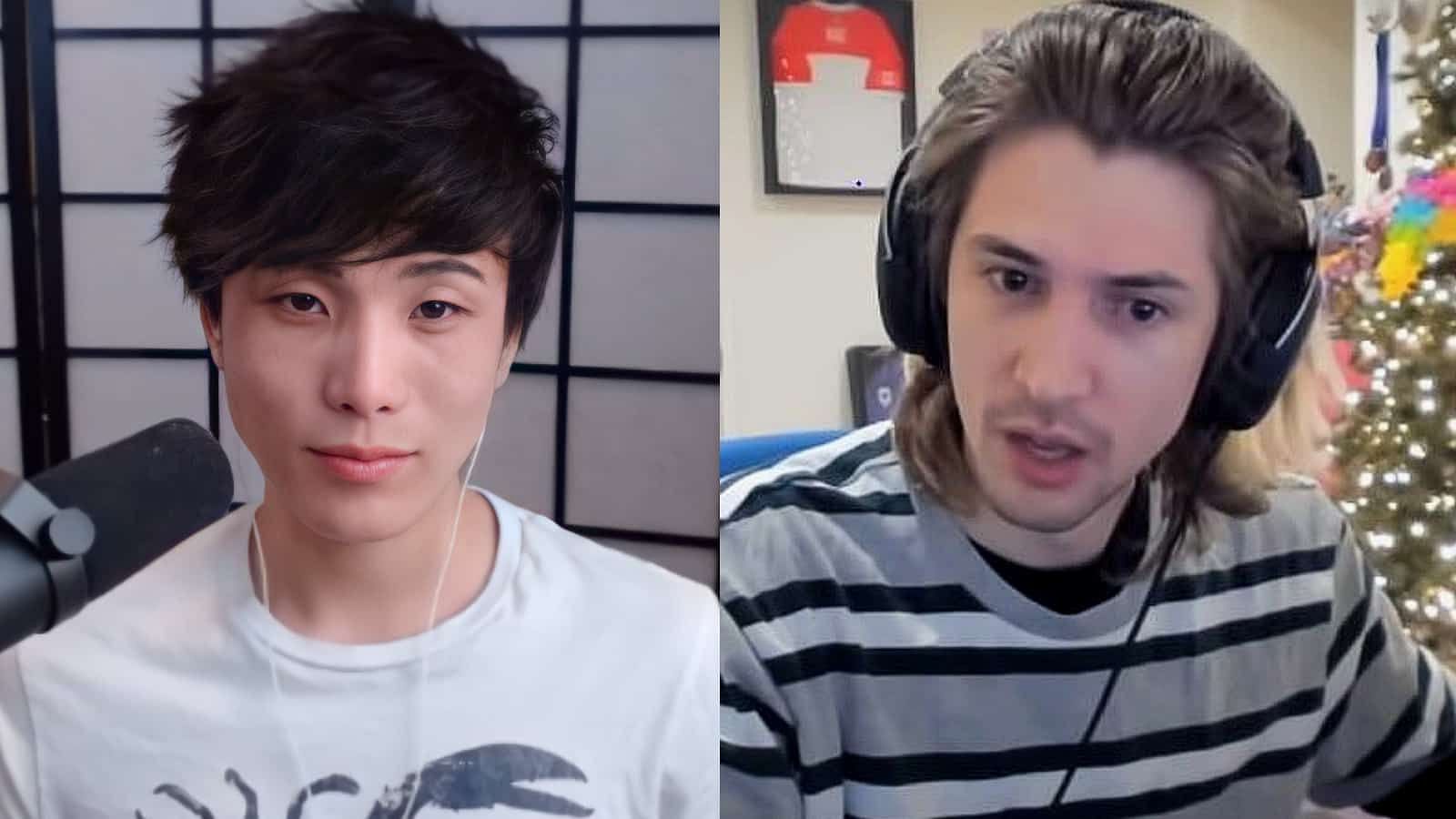 xQc paints an illustrious image of his dream VTuber model, piques Sykkuno&#039;s interest (Image via Sportskeeda)