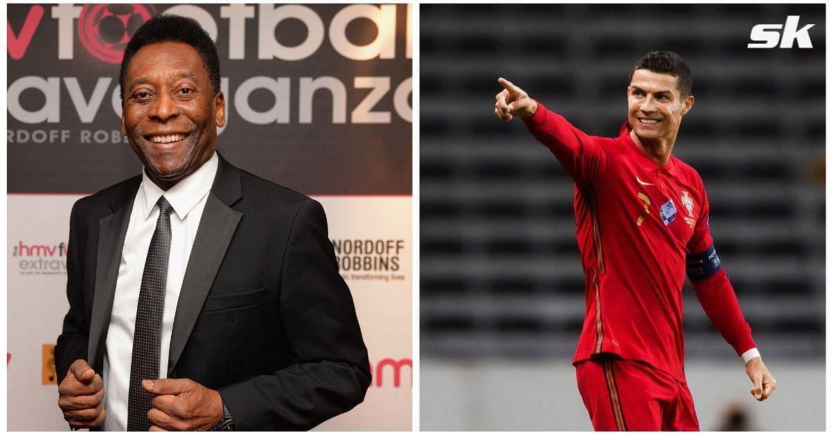 “Stay strong” – Cristiano Ronaldo sends encouragement to Pele after hospital update