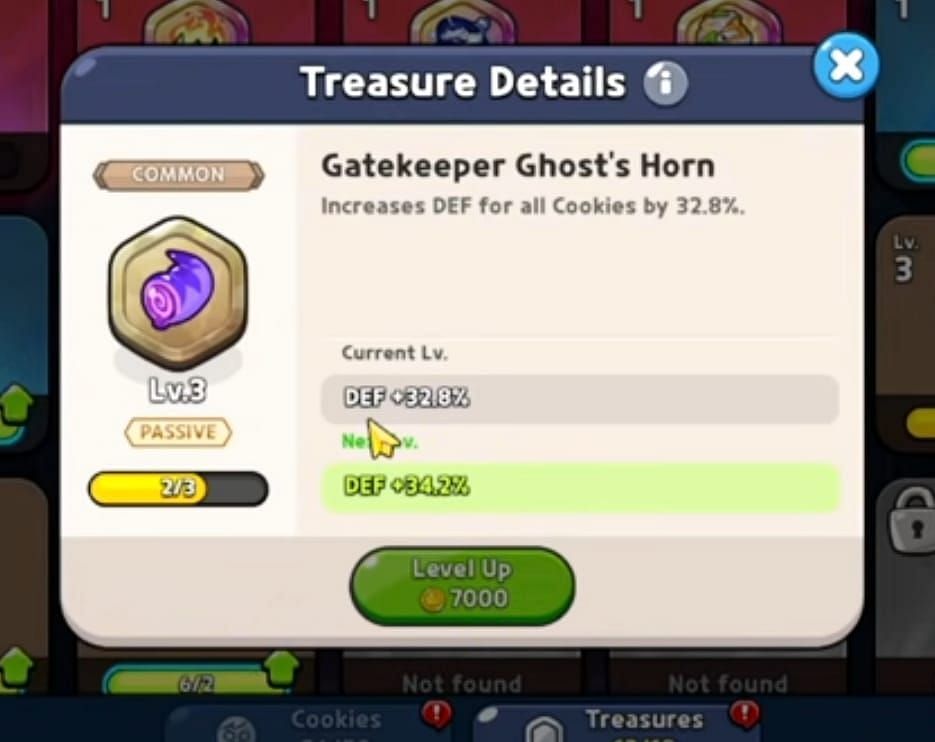 Gatekeeper Ghost&#039;s Horn from Cookie Run: Kingdom (Image via Cookie Run: Kingdom)