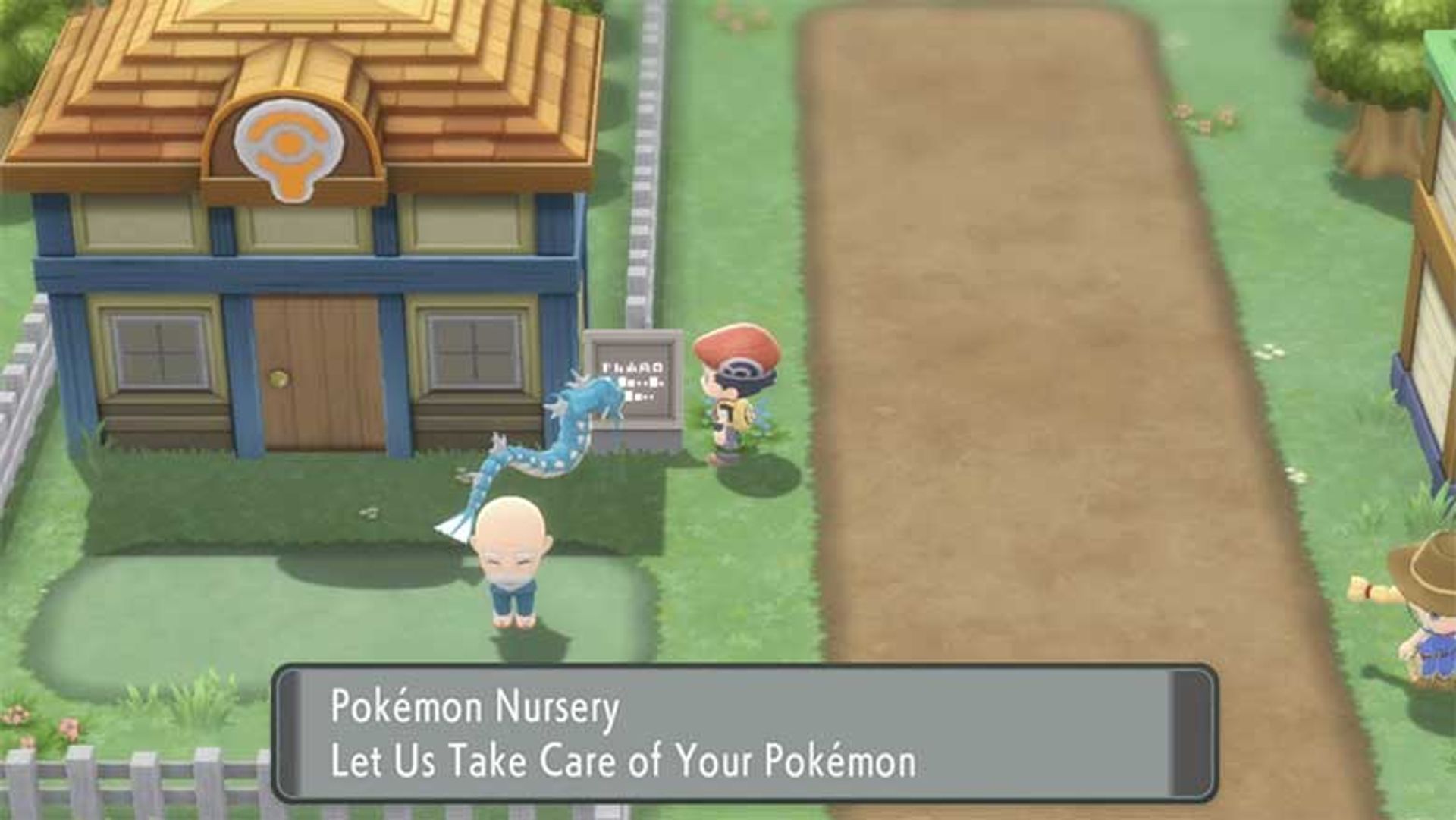 The Nursery in Pokemon Brilliant Diamond and Shining Pearl (Image via The Pokemon Company)