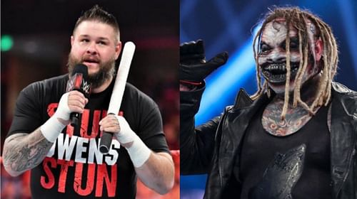 Kevin Owens (left) and Bray Wyatt (right)