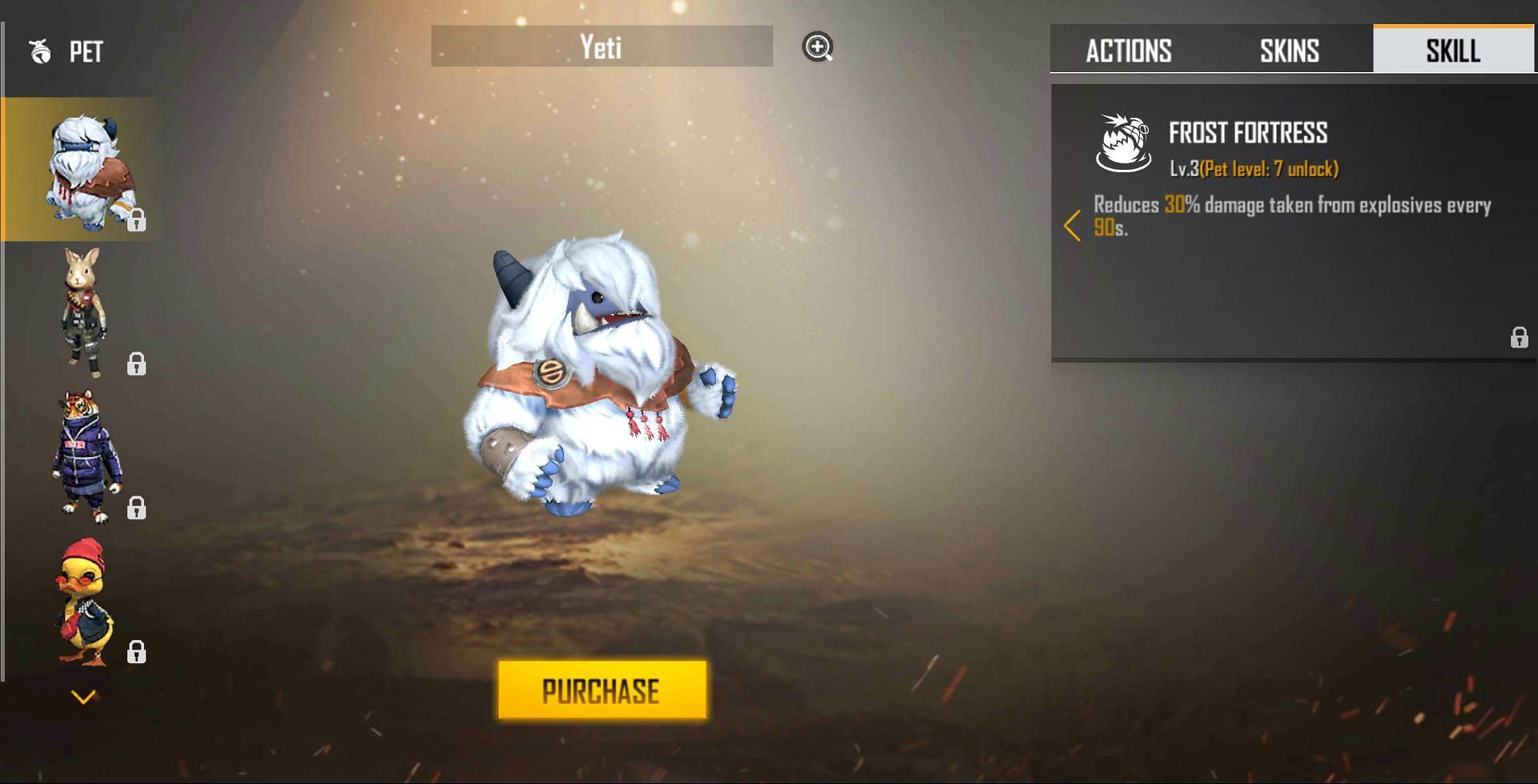 Yeti (Image via Free Fire)