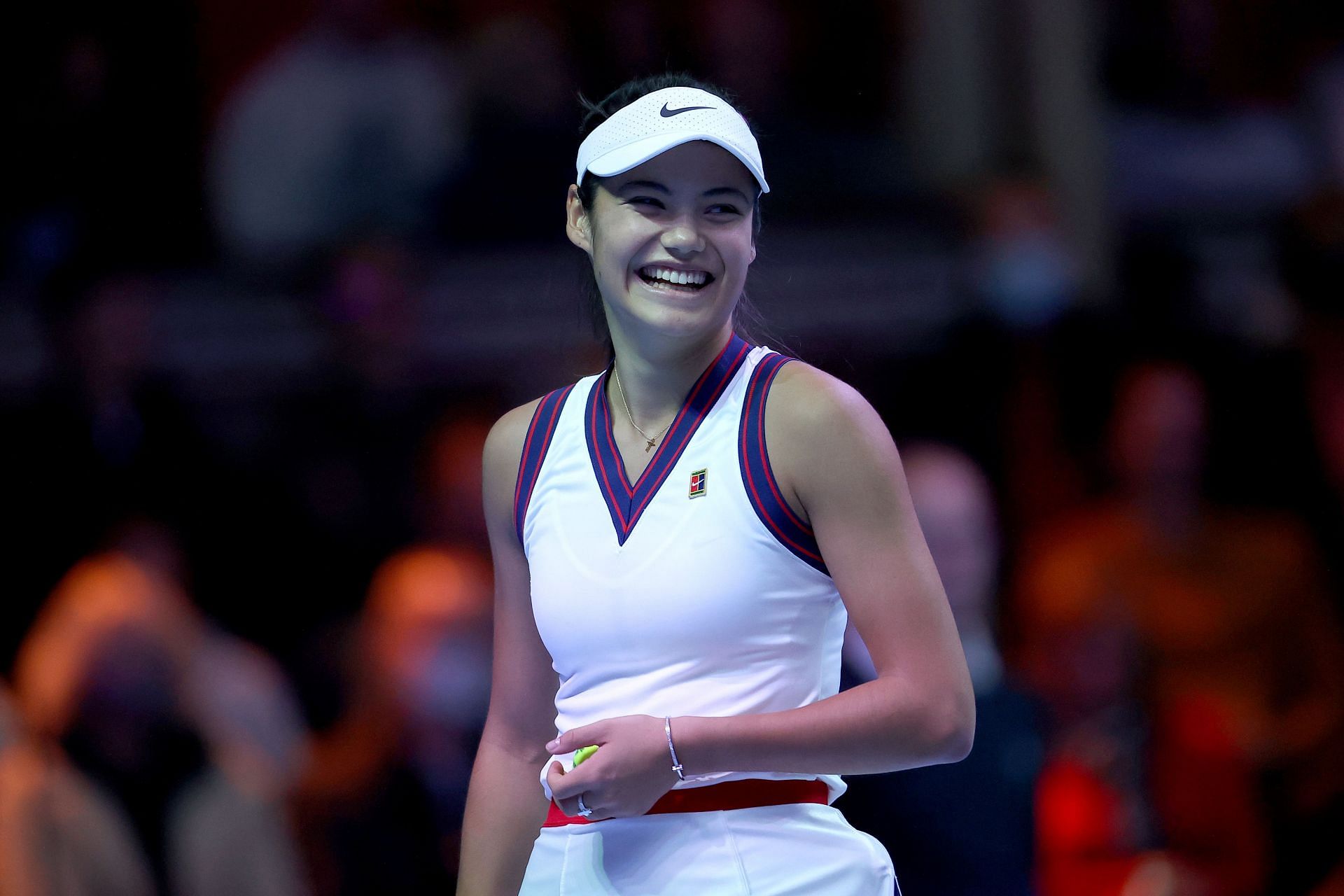 Emma Raducanu recently played an exhibition match at The Royal Albert Hall in London