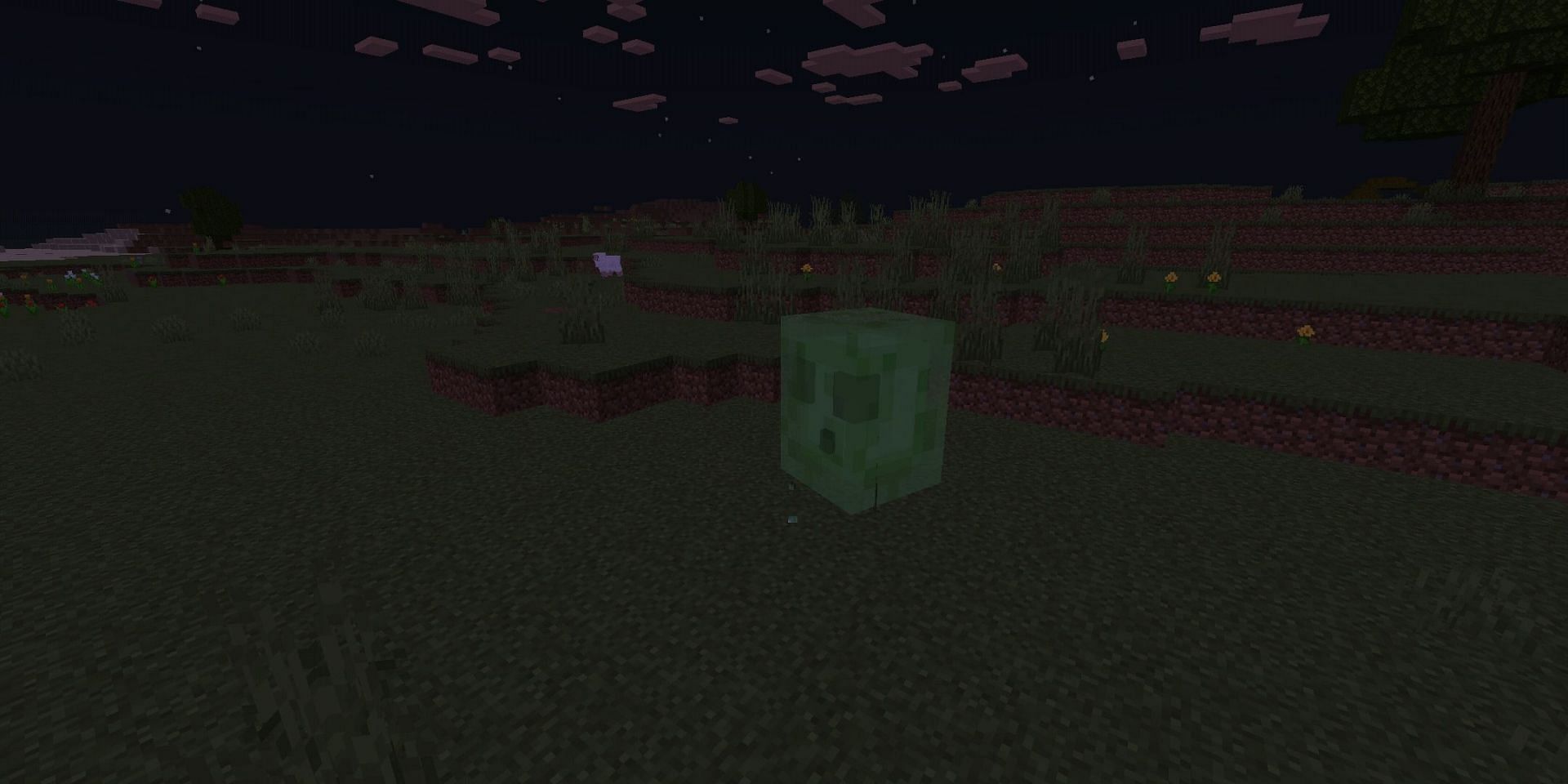 A slime (Image via Minecraft)