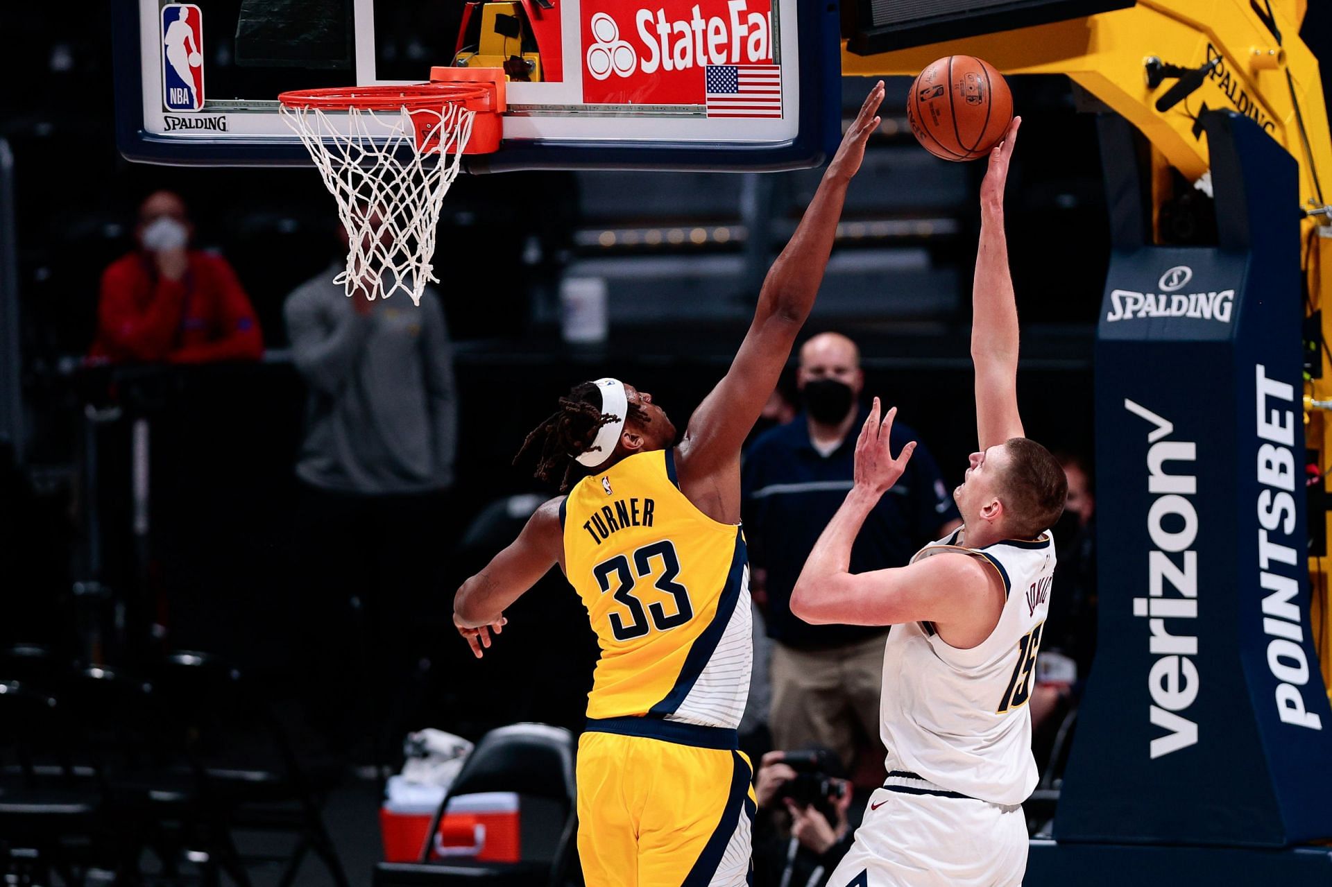 Myles Turner&#039;s elite rim protection and outside shooting will be invaluable for many teams. [Photo: 8 points, 9 seconds]