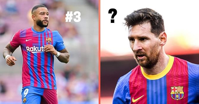 Top 5 goalscorers for Barcelona in 2021