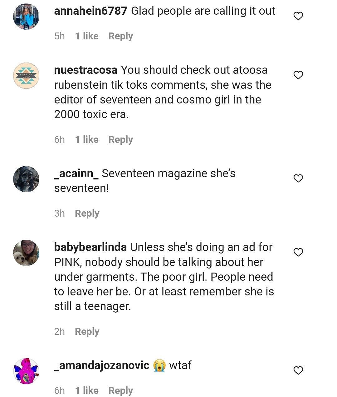 Internet reacts to Seventeen magazine&#039;s latest issue 2/2 (Image via defnoodles/Instagram)