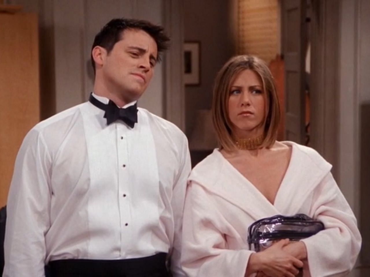 Rachel and Joey (Image via Friends)