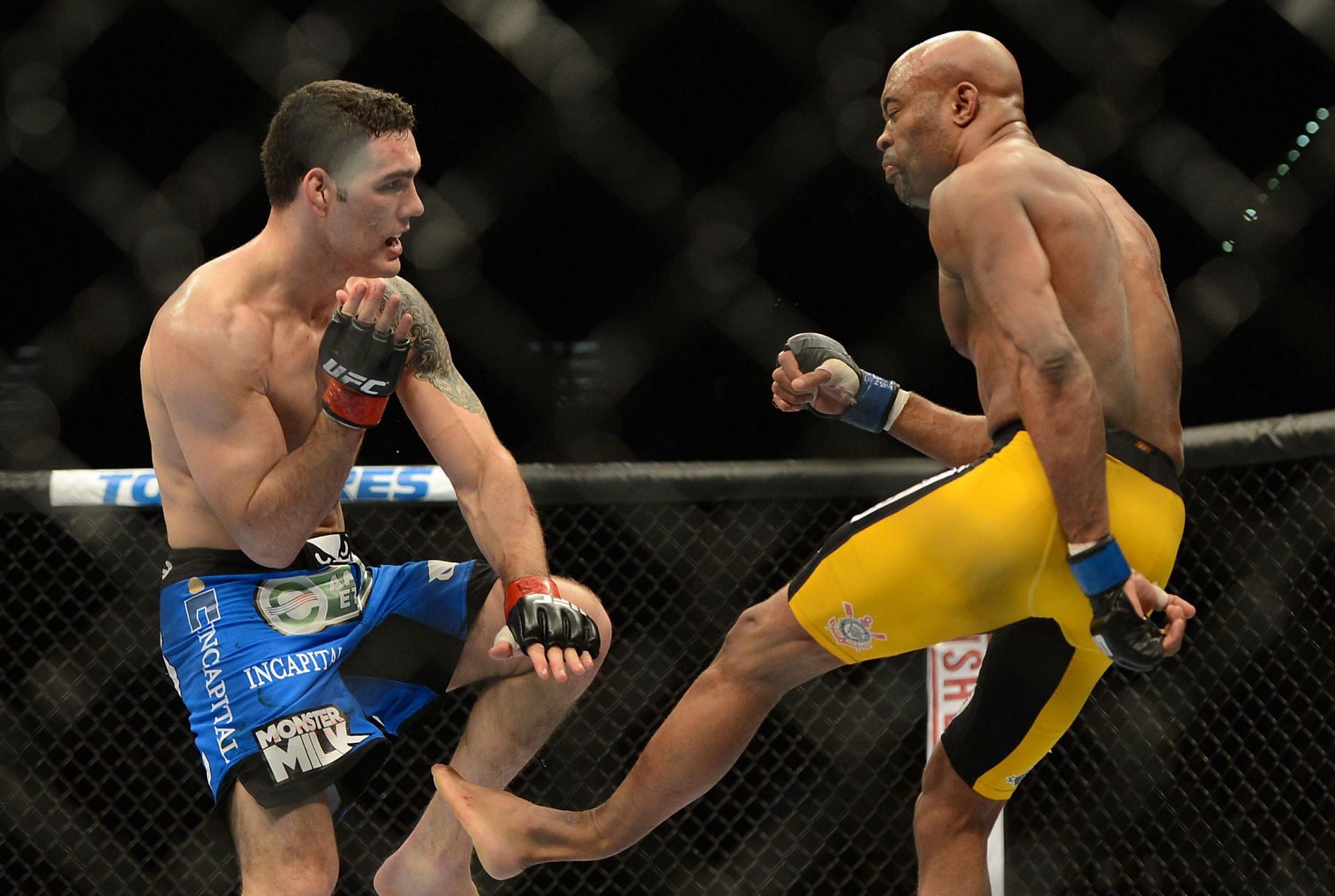 The dramatic finish between Chris Weidman and Anderson Silva ended UFC 168 with a bang