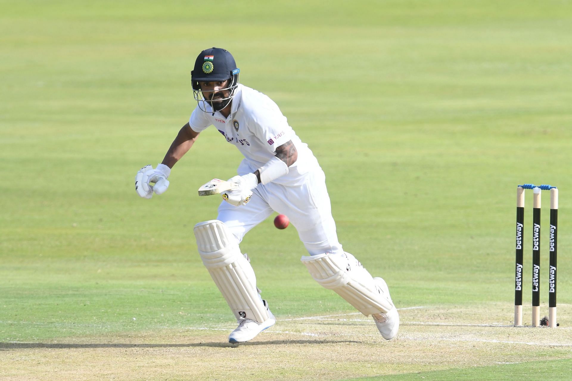 KL Rahul during day 1 of the Centurion Test. Pic: Getty Images