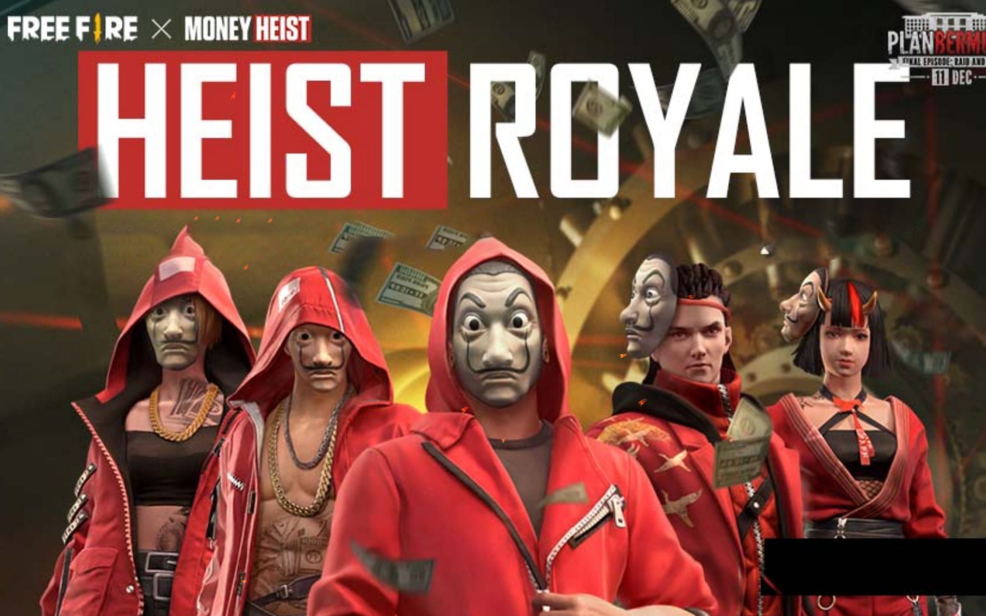 Heist Royale in Free Fire has started on 2 December (Image vai Free Fire)