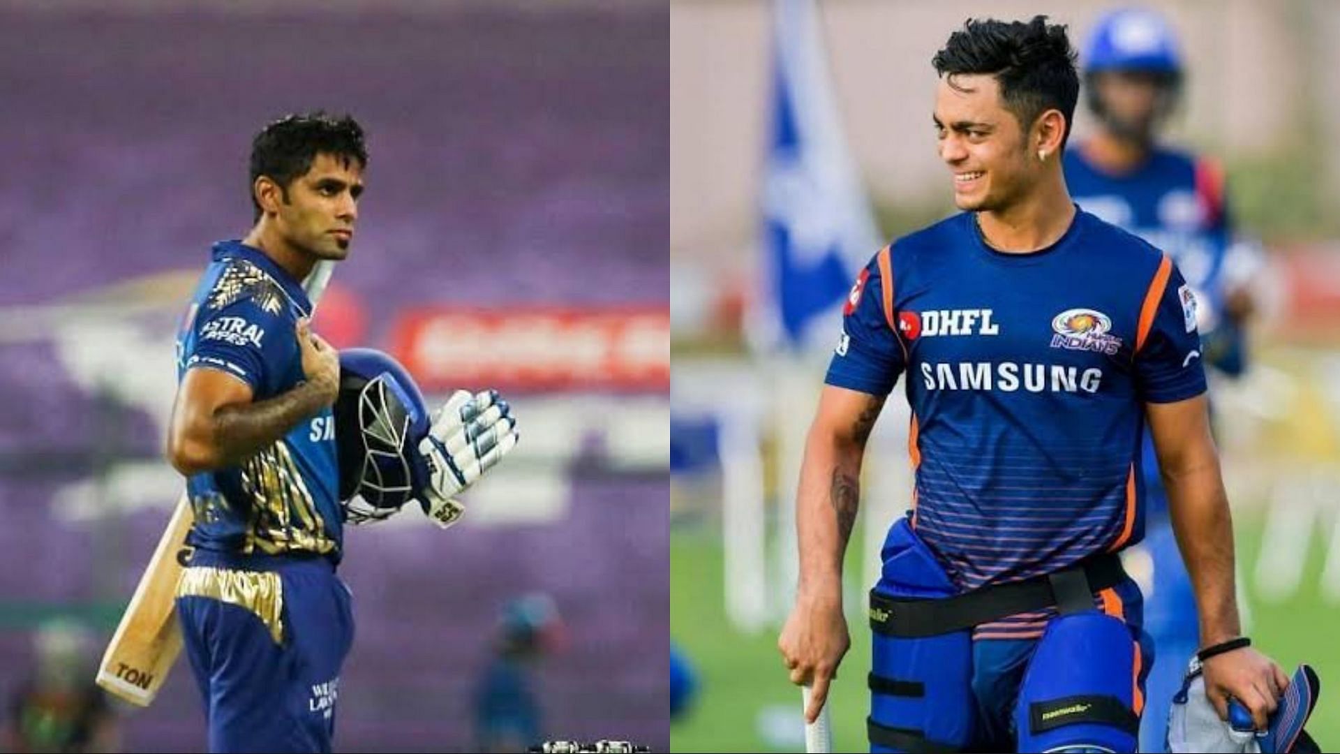 Suryakumar Yadav (L) has been retained by the Mumbai Indians ahead of IPL Auction 2022