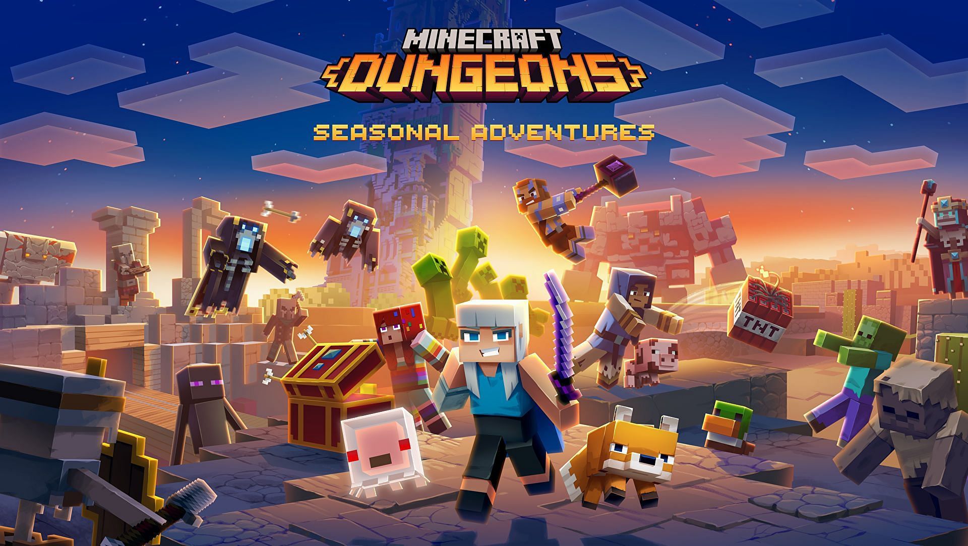 Minecraft Dungeons is releasing their first seasonal update soon (Image via Mojang)