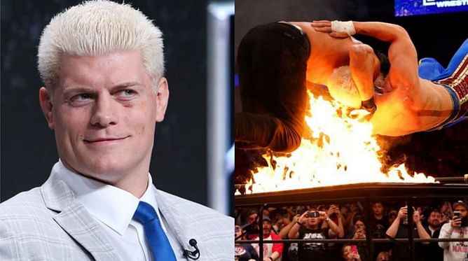 Interesting revelation behind Cody Rhodes taking flaming table spot on AEW Dynamite revealed - Reports
