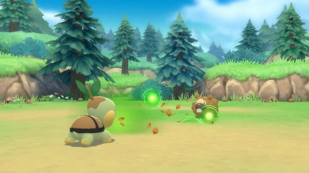 The Nature for Turtwig Brilliant Diamond and Shining Pearl