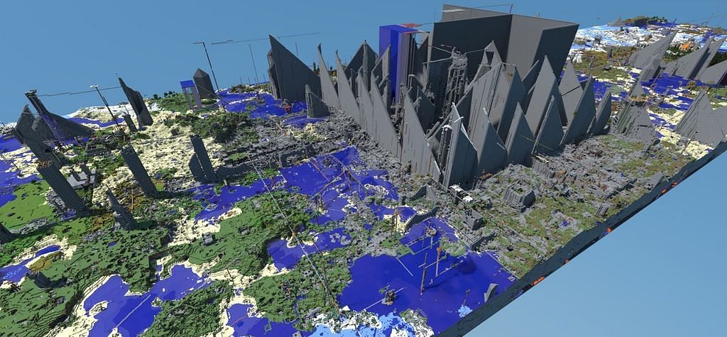 2b2t is a Minecraft server with over a decade of history (Image via Mojang)