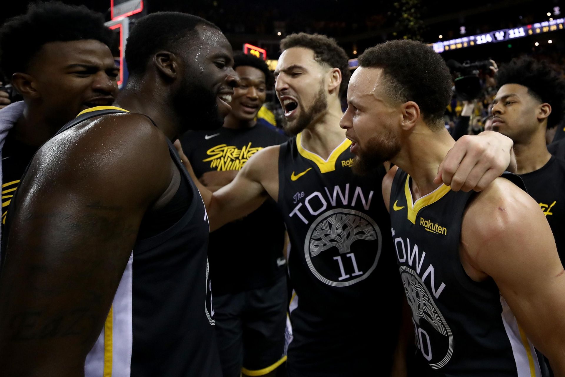 After more than two years away, Klay Thompson could reunite with Steph Curry and Draymond Green in just a few days [Photo: Bleacher Report]