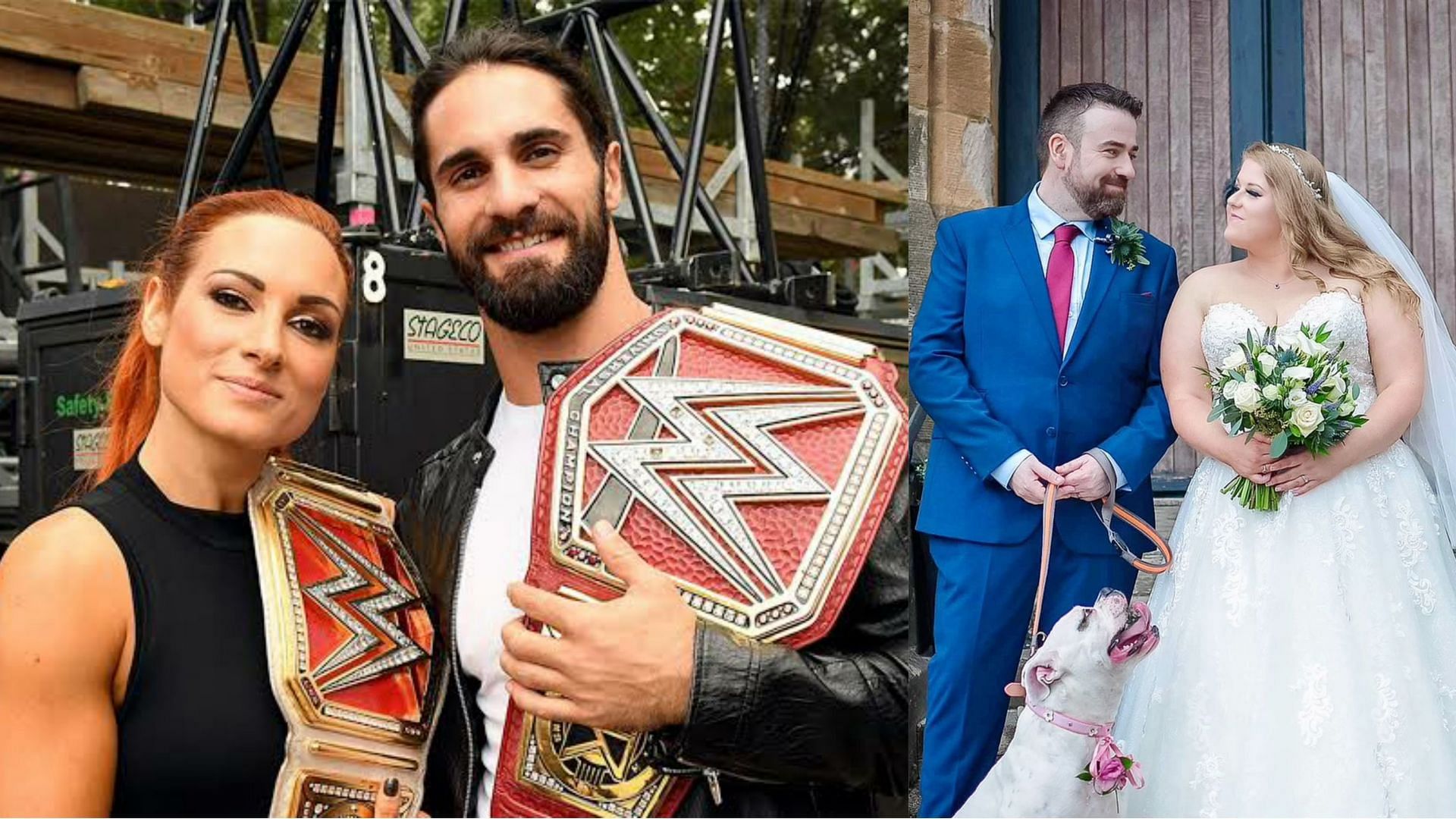 Several WWE Superstars got married post-pandemic.