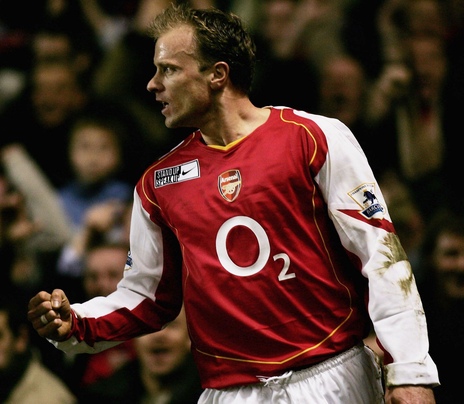 Bergkamp clicked in the Arsenal v Manchester United game