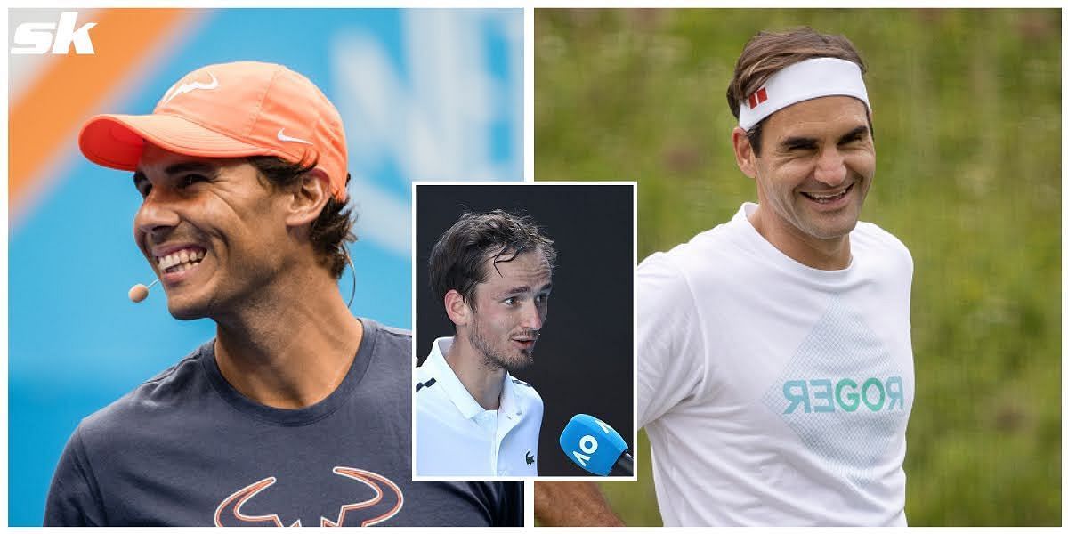 Daniil Medvedev talked about how he is different to Roger Federer and Rafael Nadal