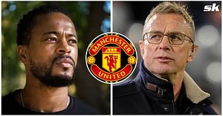 "The first one to be honest"- Evra wants Ralf Rangnick to 'shake up' Manchester United star who doesn't have the 'killer instinct'