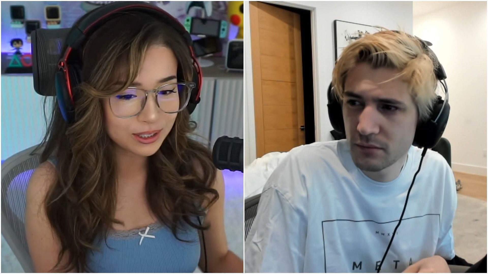 xQc was confused by Pokimane&#039;s recent anime discovery (Image via Sportskeeda)