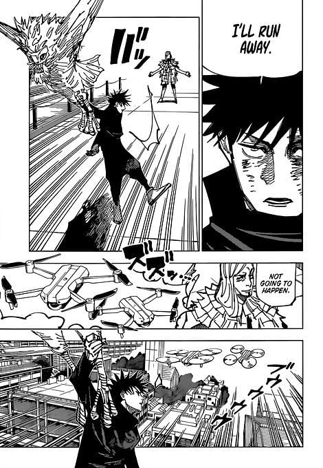 Jujutsu Kaisen Chapter 170: The fight between Fushiguro Megumi and ...