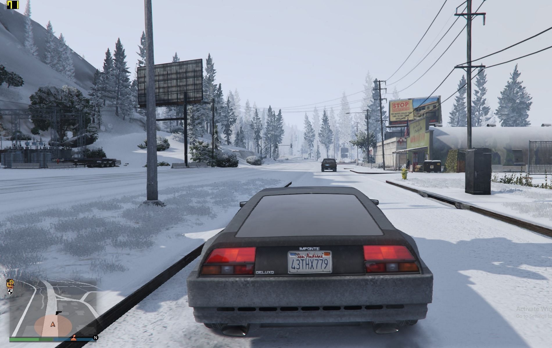 When is snow expected to come to GTA Online this year?