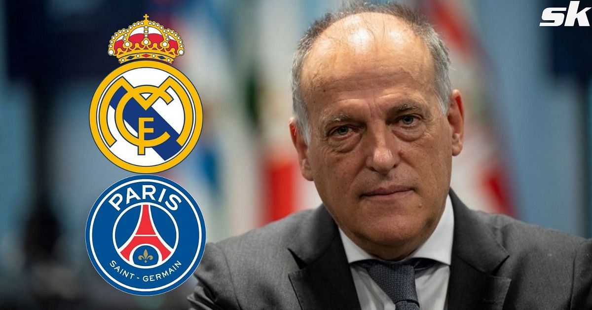 La Lia president Javier Tebas has spoken about Real Madrid&#039;s fixture against PSG