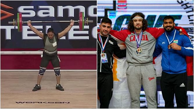 Commonwealth Weightlifting Championships 2021: Punam Yadav, Arockiya, Vikas Thakur win medals