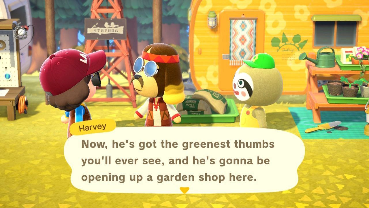 Leif got a new shop and an upgrade to his services in the update (Image via Nintendo)