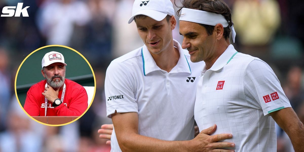 Hubert Hurkacz beat Roger Federer at the 2021 Wimbledon Championships.