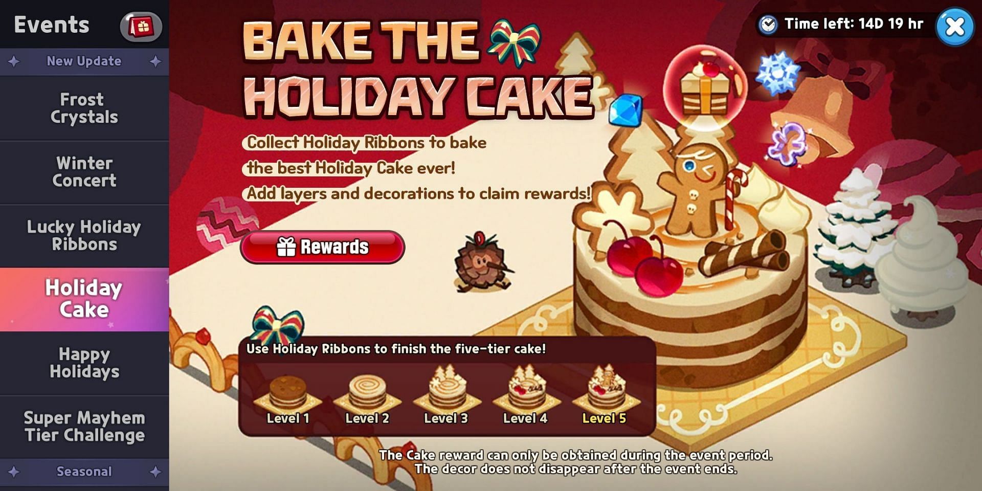 Holiday Cake from Cookie Run: Kingdom (Image via Cookie Run: Kingdom)