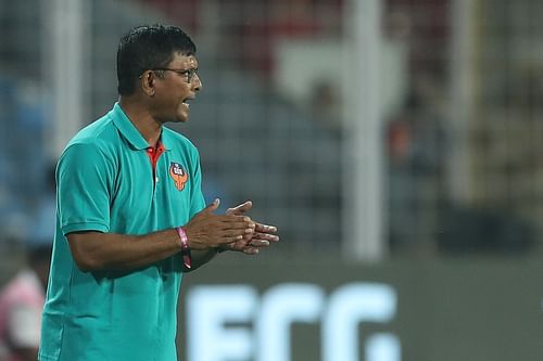 FC Goa's new coach Derrick Pereira (PC: Twitter/FCGoaOfficial)