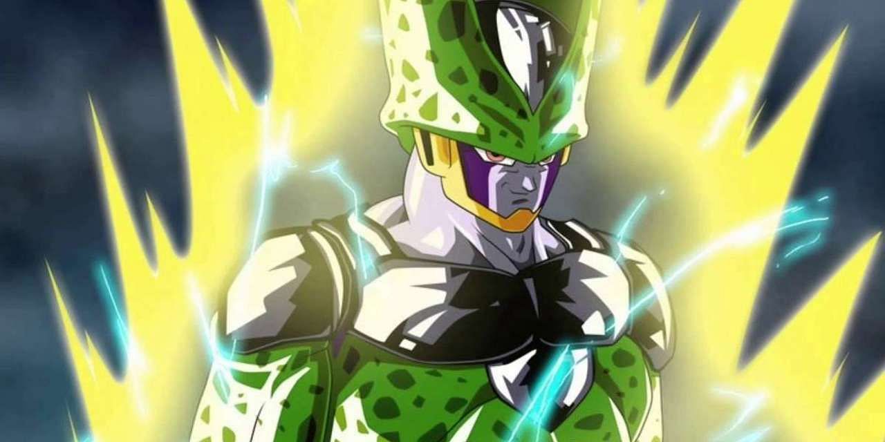 Perfect Cell powering up. (Image via Toei Animation)