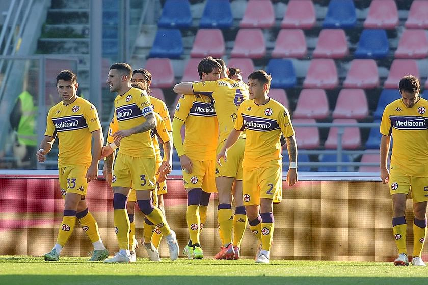 Italian Soccer Serie a Men Championship Bologna FC Vs ACF