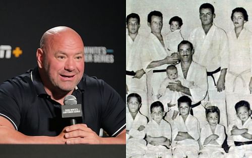 Dana White (L) PC: UFC, Gracie Family (R) PC: ESPN